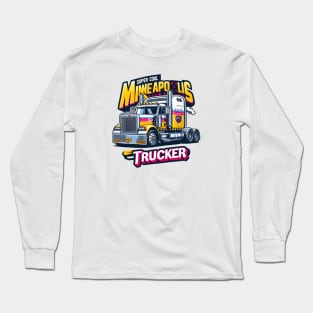 Minneapolis Trucker Long Sleeve T-Shirt